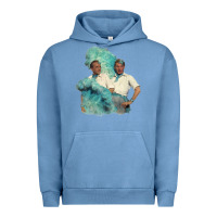 Pigment Pebble Blue reprise (sisters)   white christmas Urban Hoodie - linhVisuals