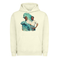 Pigment Pistachio reprise (sisters)   white christmas Urban Hoodie - linhVisuals