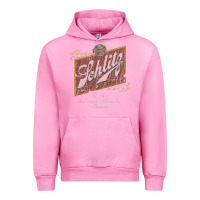 Fuchsia Pink schlitz beer Urban Hoodie - linhVisuals