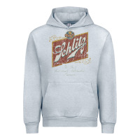 Heather Grey schlitz beer Urban Hoodie - linhVisuals