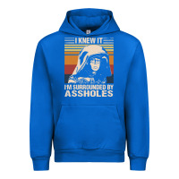 Cobalt i knew it im surrounded by assholes Urban Hoodie - linhVisuals