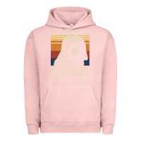 Pigment Salmon i knew it im surrounded by assholes Urban Hoodie - linhVisuals