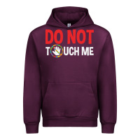 Mauve Wine do not touch me autism kid Urban Hoodie - linhVisuals