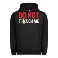 Pigment Black do not touch me autism kid Urban Hoodie - linhVisuals