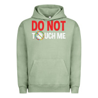 Pigment Oil Green do not touch me autism kid Urban Hoodie - linhVisuals