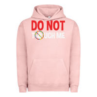 Pigment Salmon do not touch me autism kid Urban Hoodie - linhVisuals