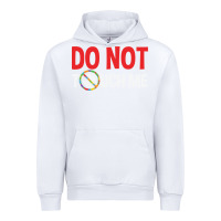 White do not touch me autism kid Urban Hoodie - linhVisuals