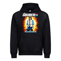 Black macgruber action figure Urban Hoodie - linhVisuals