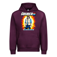 Mauve Wine macgruber action figure Urban Hoodie - linhVisuals