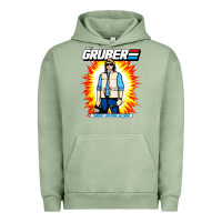 Pigment Oil Green macgruber action figure Urban Hoodie - linhVisuals
