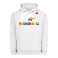 Pigment Lunar Rock free mom hugs pride elephant rainbow Urban Hoodie - linhVisuals