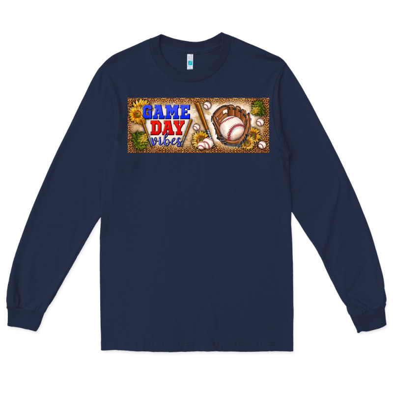 Game Day Vibes Long Sleeve Tee by BundleAndBundleShop | Teevron
