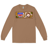 Toasted Coconut game day vibes Long Sleeve Tee - BundleAndBundleShop