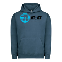 Pigment Midnight Navy reach out and crush someone Urban Hoodie - linhVisuals