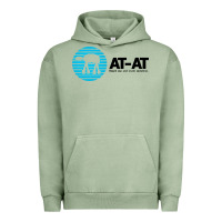 Pigment Oil Green reach out and crush someone Urban Hoodie - linhVisuals