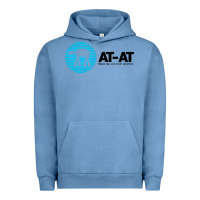 Pigment Pebble Blue reach out and crush someone Urban Hoodie - linhVisuals