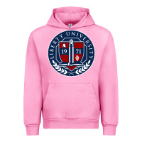 Fuchsia Pink liberty university seal Urban Hoodie - linhVisuals