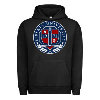 Pigment Black liberty university seal Urban Hoodie - linhVisuals