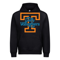 Black tennessee lady volunteers Urban Hoodie - linhVisuals