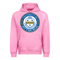 Fuchsia Pink university of pittsburgh Urban Hoodie - linhVisuals