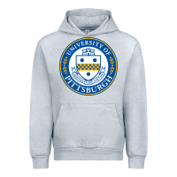 Heather Grey university of pittsburgh Urban Hoodie - linhVisuals