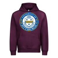 Mauve Wine university of pittsburgh Urban Hoodie - linhVisuals