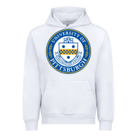 White university of pittsburgh Urban Hoodie - linhVisuals