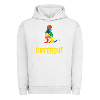 Pigment Lunar Rock it’s ok to be different autism dinosaur Urban Hoodie - linhVisuals
