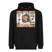 Black first i drink the coffee then i do the things Heavyweight Hoodie - JahusDesignShop