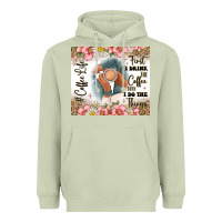 Matcha first i drink the coffee then i do the things Heavyweight Hoodie - JahusDesignShop