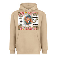Mushroom first i drink the coffee then i do the things Heavyweight Hoodie - JahusDesignShop