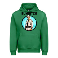 Emerald sumbitch Urban Hoodie - linhVisuals