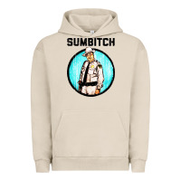 Pigment French Oak sumbitch Urban Hoodie - linhVisuals