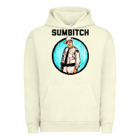 Pigment Pistachio sumbitch Urban Hoodie - linhVisuals