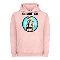 Pigment Salmon sumbitch Urban Hoodie - linhVisuals