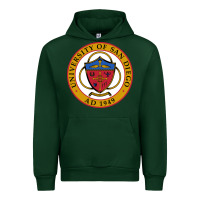 Forest Green university of san diego Urban Hoodie - linhVisuals