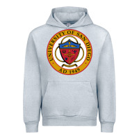 Heather Grey university of san diego Urban Hoodie - linhVisuals