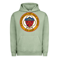 Pigment Oil Green university of san diego Urban Hoodie - linhVisuals
