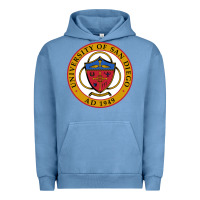 Pigment Pebble Blue university of san diego Urban Hoodie - linhVisuals