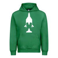 Emerald Virgin Galactic Evolution Urban Hoodie - linhVisuals