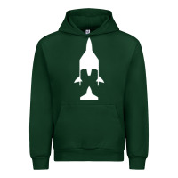 Forest Green Virgin Galactic Evolution Urban Hoodie - linhVisuals