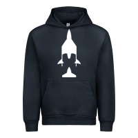 Navy Virgin Galactic Evolution Urban Hoodie - linhVisuals