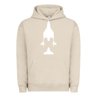 Pigment French Oak Virgin Galactic Evolution Urban Hoodie - linhVisuals