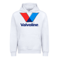 White Valvoline Urban Hoodie - linhVisuals