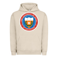Pigment French Oak university of texas at arlington seal Urban Hoodie - linhVisuals