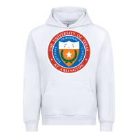 White university of texas at arlington seal Urban Hoodie - linhVisuals