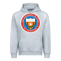 Heather Grey university of texas at arlington seal Urban Hoodie - linhVisuals