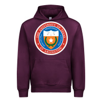 Mauve Wine university of texas at arlington seal Urban Hoodie - linhVisuals