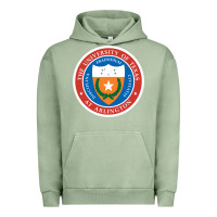 Pigment Oil Green university of texas at arlington seal Urban Hoodie - linhVisuals