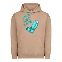 Pigment Burro puff puff pass inhaler Urban Hoodie - linhVisuals
